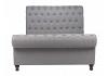 4ft6 Double Castle Scroll Chesterfield Ottoman Bed frame - Grey 3